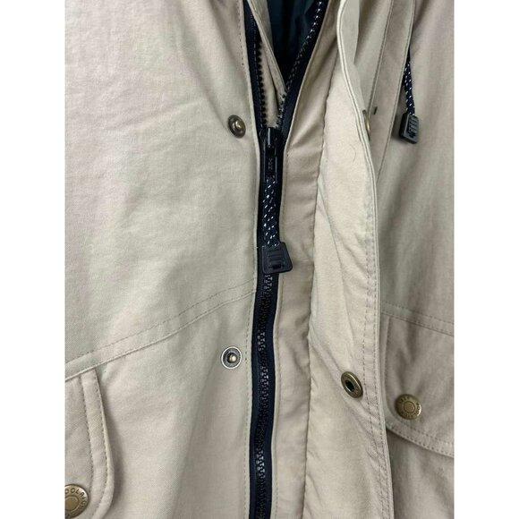 Vintage Woolrich Men's Size XL Green Beige 2 in 1 Jacket Vest Removable - Picture 16 of 16